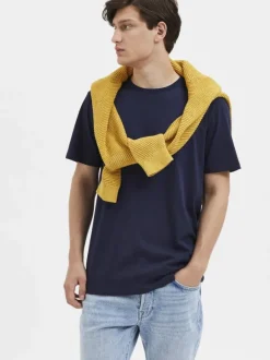 SLHASPEN SS O-NECK TEE NOOS