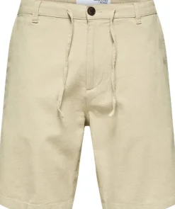SLHCOMFORT-BRODY LINEN SHORTS W NOO