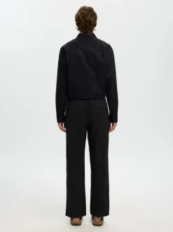 SLH220-LOOSE BRODY LINEN BLD PANT N