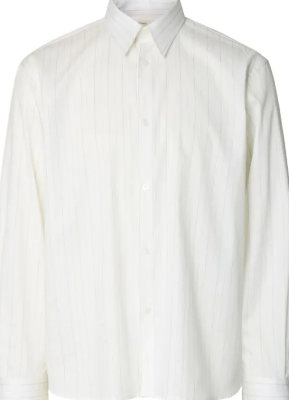 SLHRLXGEORGE DOBBY LS SHIRT