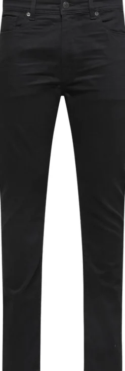 SLHSLIM-LEON 24001 BLACK ST JEANS W