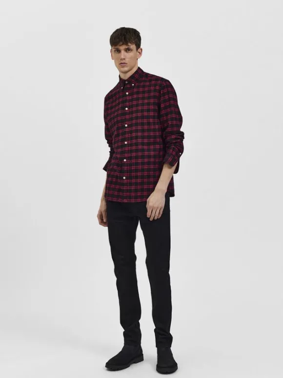 SLHSLIM-LEON 24001 BLACK ST JEANS W