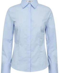 Slim-fit poplin shirt