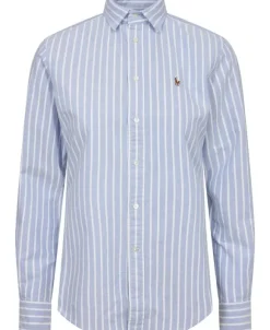 Slim Fit Striped Oxford Shirt