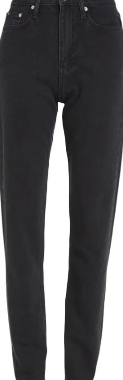 Slim straight jeans