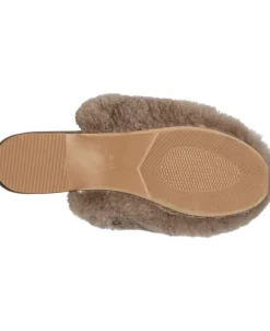 Slipper in Real sheepskin - Cocoa Creme