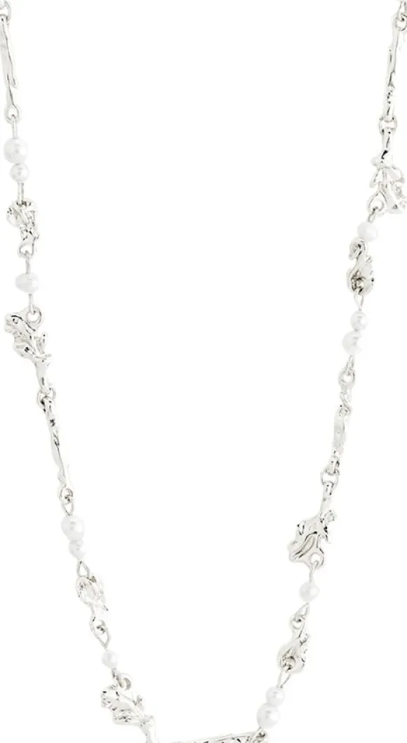 SLOAN pearl necklace silver-plated