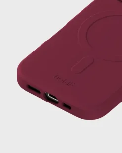 Soft Magsafe Case iPhone 16 Pro Max Red Velvet
