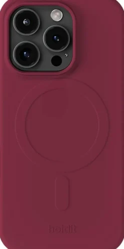 Soft Magsafe Case iPhone 16 Pro Red Velvet