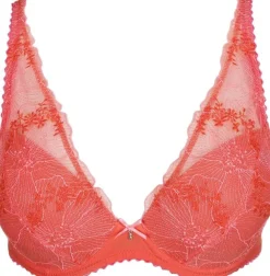 Solene padded plunge bra