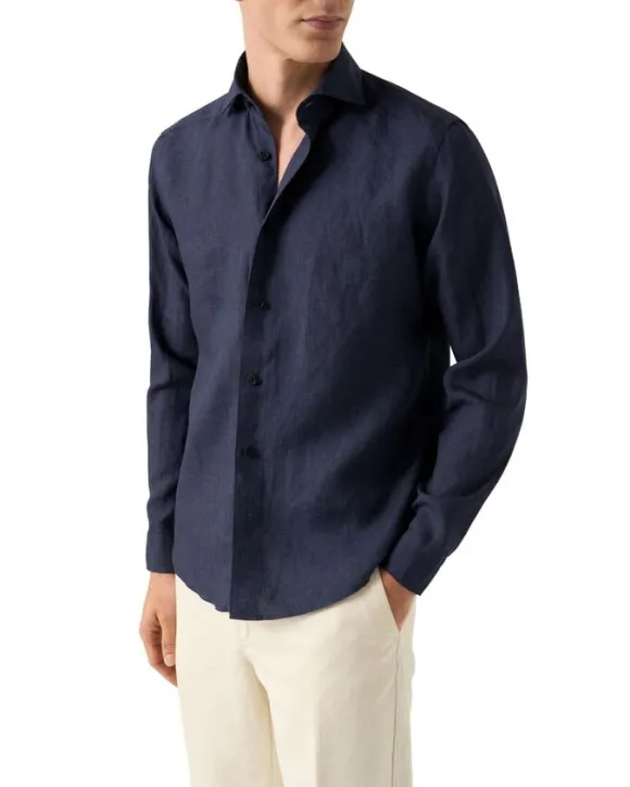 Solid Linen Shirt