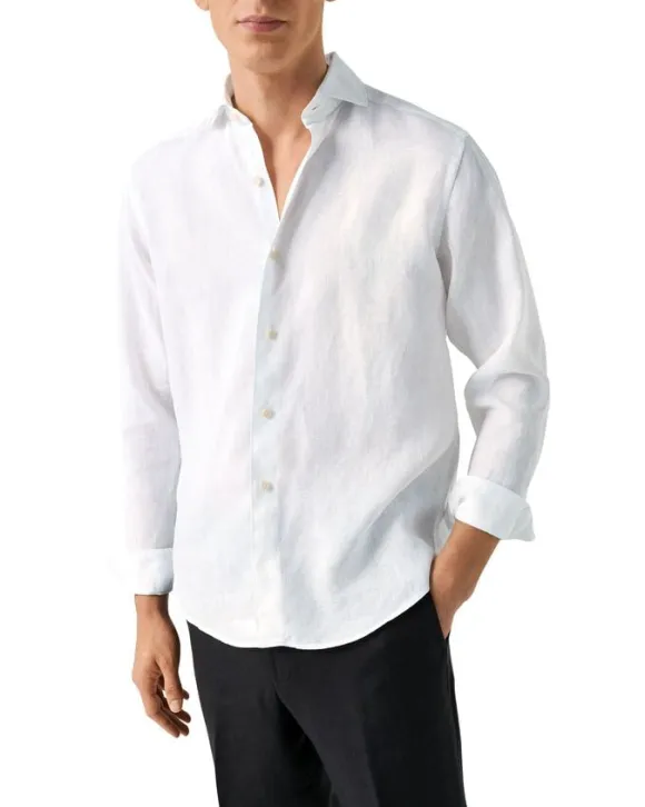 Solid Linen Shirt