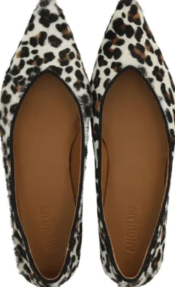 Spids ballerina i leopardmønstret p