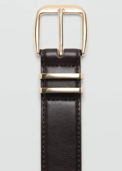 Square buckle belt