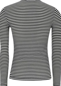 SRFenja Stripe O-neck Top