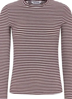SRFenja Stripe O-neck Top