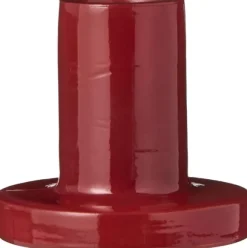 Stage glas t/2,2 cm lys rød