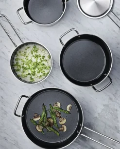 Stainless Steel Kasserolle 1,8 l keramisk Slip-Let® belægning