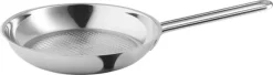 Stainless Steel Stegepande 24 cm Honeycomb