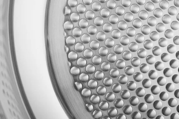 Stainless Steel Stegepande 24 cm Honeycomb