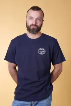STATEMENT GLOBE CH MEN'S HEMP T-SHIRT