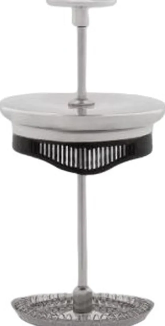 Stemplekande Preziosa, 3 kop Stål Bialetti