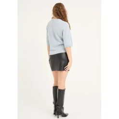 Stephanie leather skirt