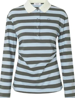 Stetsonmd LS stripe polo