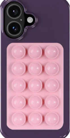 Sticky Plate Magnet Pink