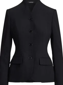 ST LT WT WOOL CRP-WVN-BLAZER/SPORT