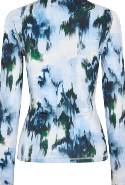 2244 Stocking Jersey, Elastic Long Sleeve Top