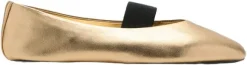 Strap leather shoes
