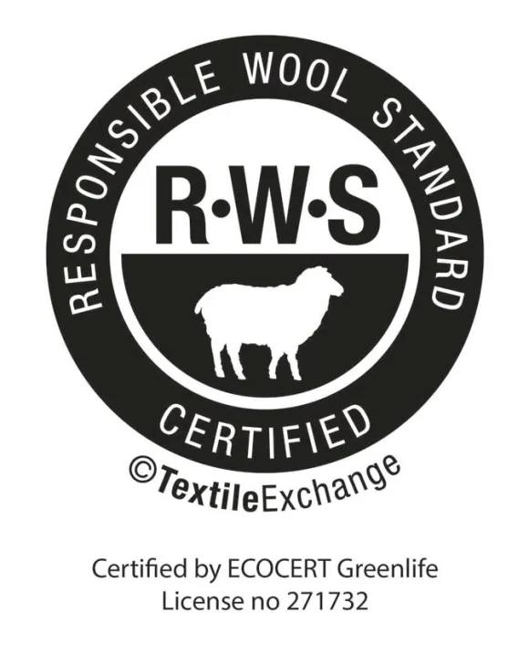 Strikka RWS wool & cashmere baby hue