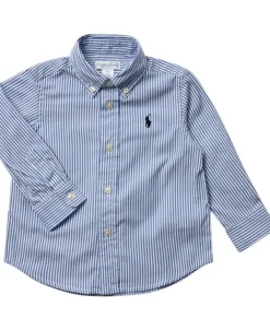 Striped Cotton Oxford Shirt