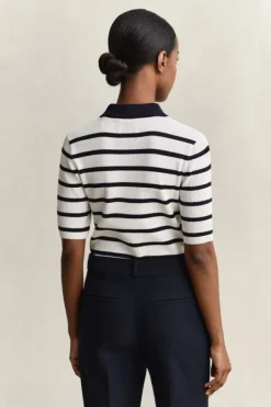 STRIPED KNIT RUGGER