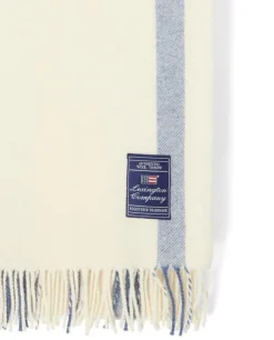 Striped Recycled Wool Throw