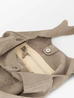 Suede Demi Bag