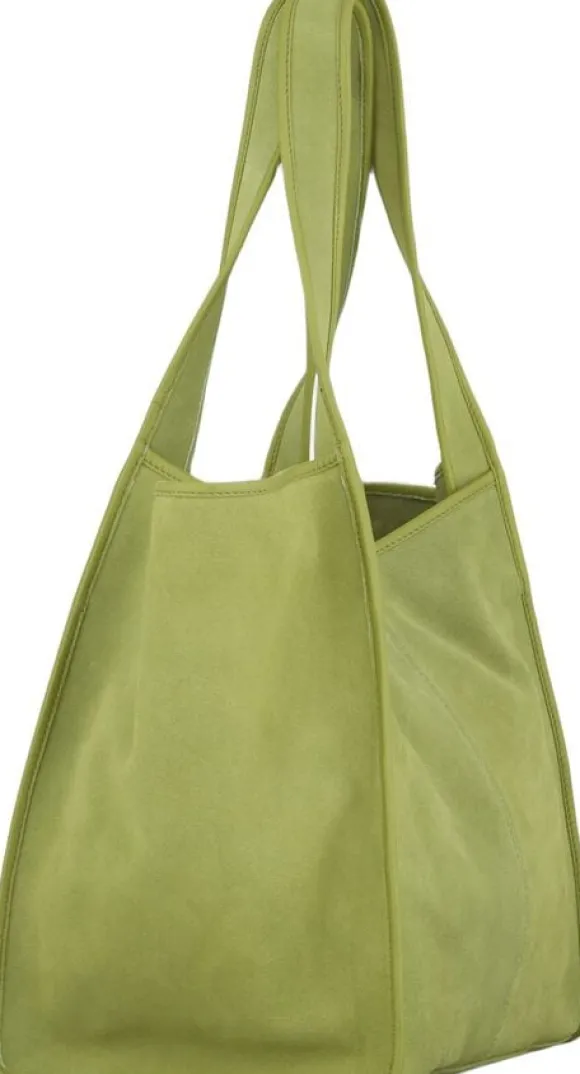 Suede Laurel Bag