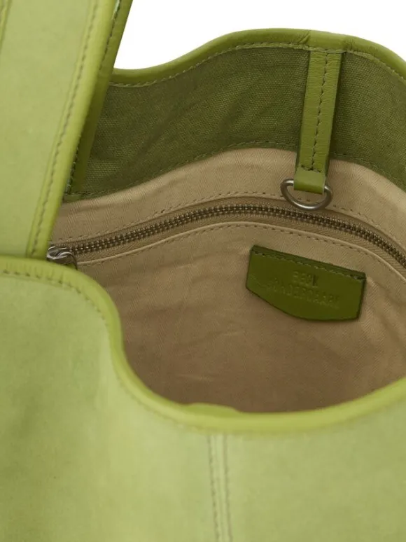 Suede Laurel Bag