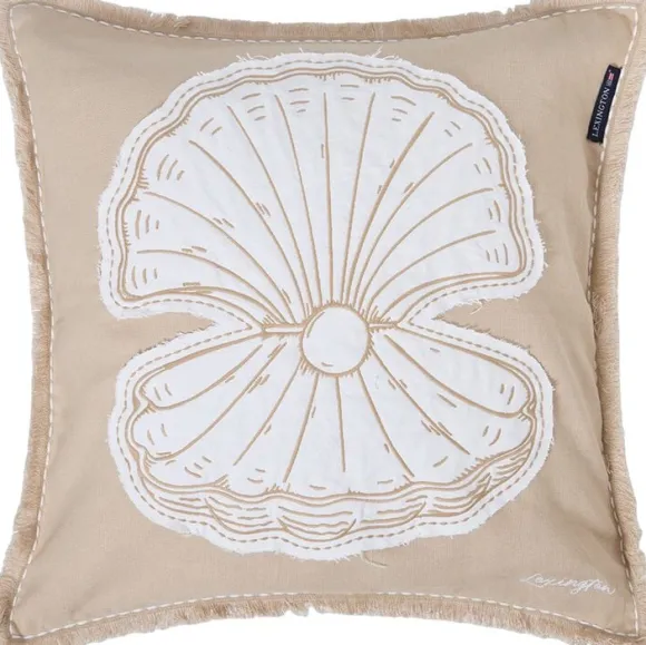 Summer Embroidered Patch Linen/Cotton Pillow Cover