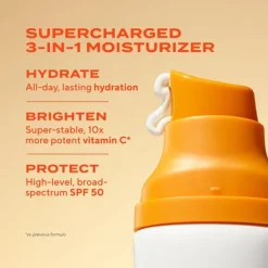 SUPERACTIVE SPF 50 MOISTURIZER: BRIGHTENING 50 ML
