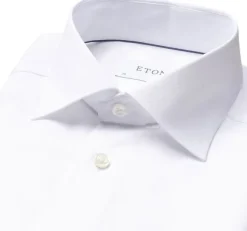 Super Slim Fit White Signature Twill Shirt