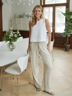 Svetlana linen Top