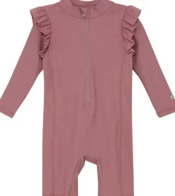 Swim Suit LS Solid - UPF 40