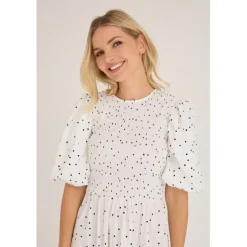 Tabita dot dress