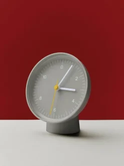Table Clock Recycled-Grey