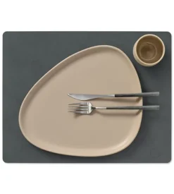 Table Mat Square L Nupo Anthracite