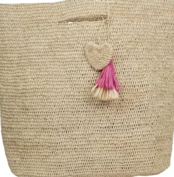 TACCU - RAFFIA TOTE BAG - H40 X W37 X D17