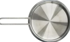Tallerkenlåg 13 cm rustfrit stål