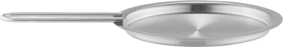 Tallerkenlåg 13 cm rustfrit stål